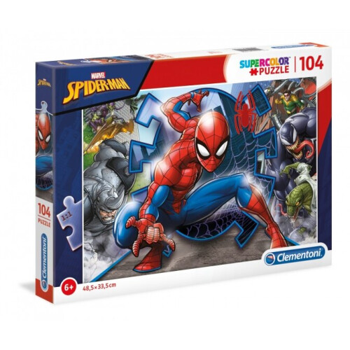 Clementoni jigsaw puzzle Spiderman 104 pieces