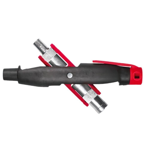 Wiha push-button box key 14,5 cm steel black/red