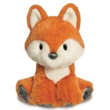 Fox Toy Glitzy Junior 20 Cm Plush Orange/Brown