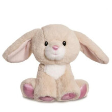 Soft Toy Rabbit Glitzy Junior 20 Cm Plush Brown/Pink - Plush Soft Toy