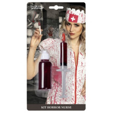 Horror Nurse Kit 5ml Syringe and 28ml Bottle