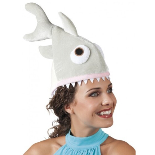 Adult Plush Little Shark Hat