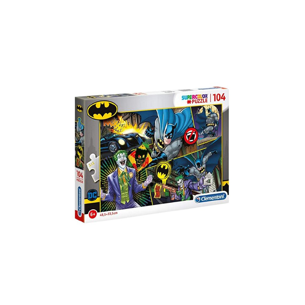 Clementoni Jigsaw Puzzle Batman Junior 48 X 33 Cm Cardboard 104 Pieces