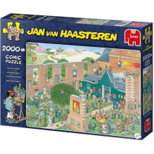 Puzzle - JUMBO - Jan Van Haasteren - 2000 pezzi - Caricature umoristiche - Alettoni di squalo