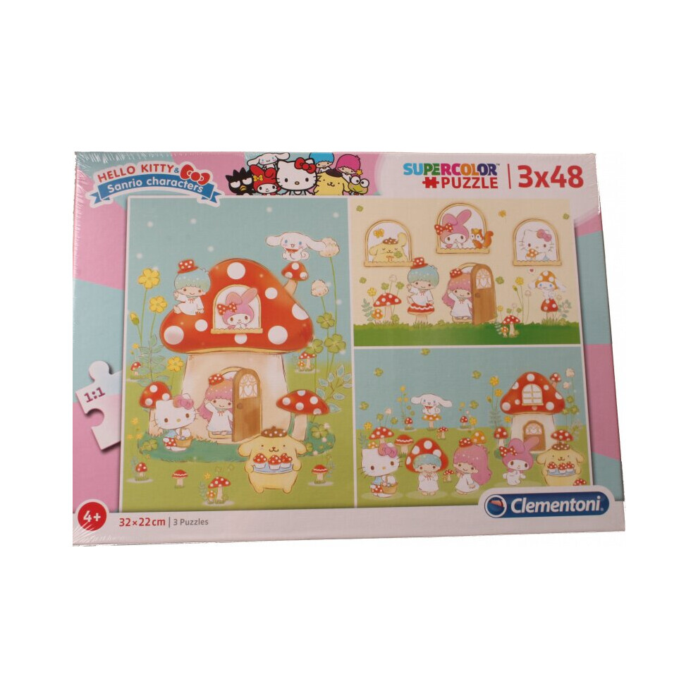 Clementoni Jigsaw Puzzle Hello Kitty Junior Cardboard 144 Pieces