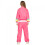 tracksuit Retro Babe ladies polyester neon pink size M 2