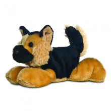 cuddly Mini FlopsieGerman Shepherd 20,5 cm brown/black - Plush Soft Toy