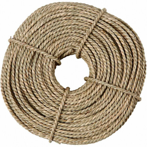 Corda natural torçada - 3 mm - 110 m - Branco 2
