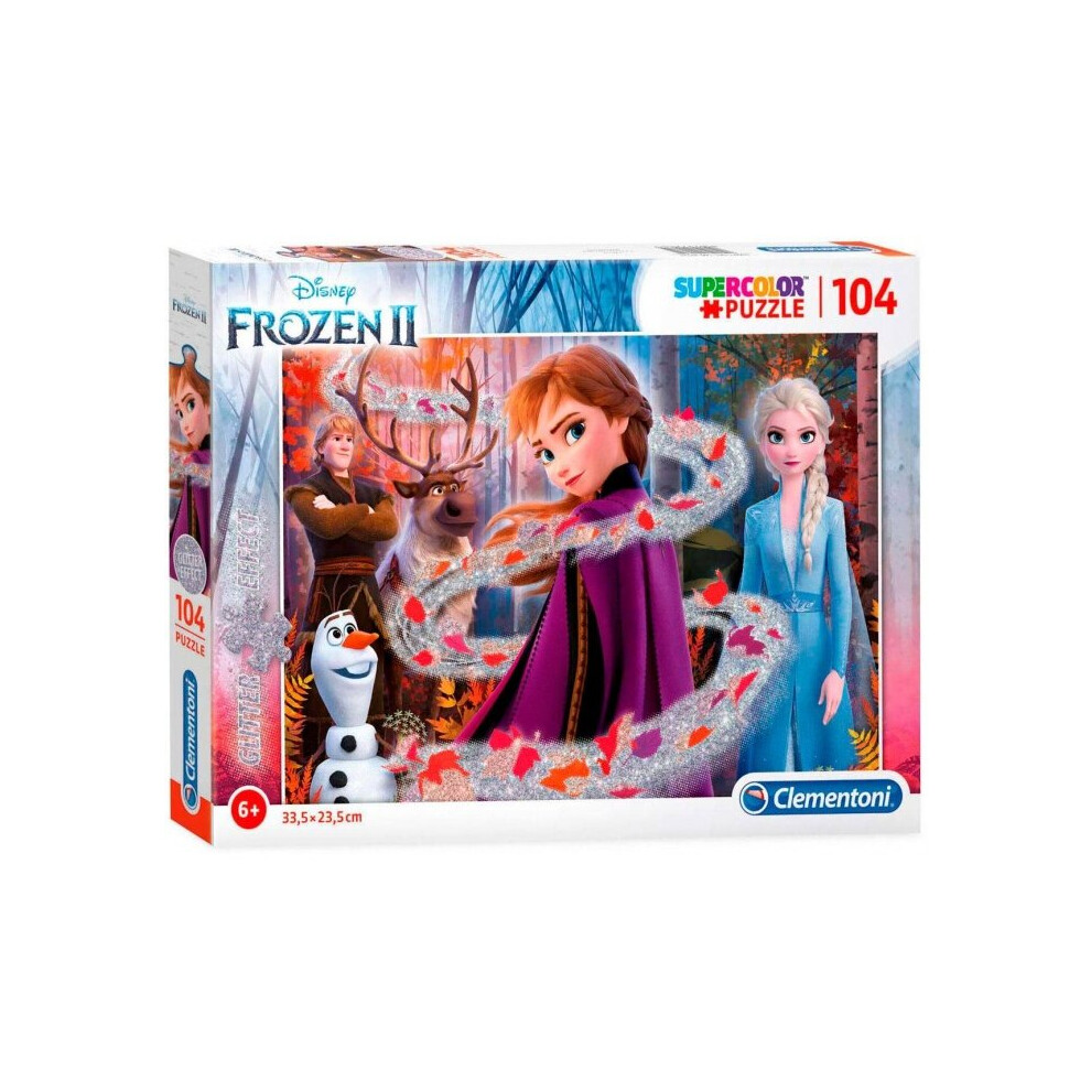 jigsaw puzzle Frozen II girls cardboard 104 pieces