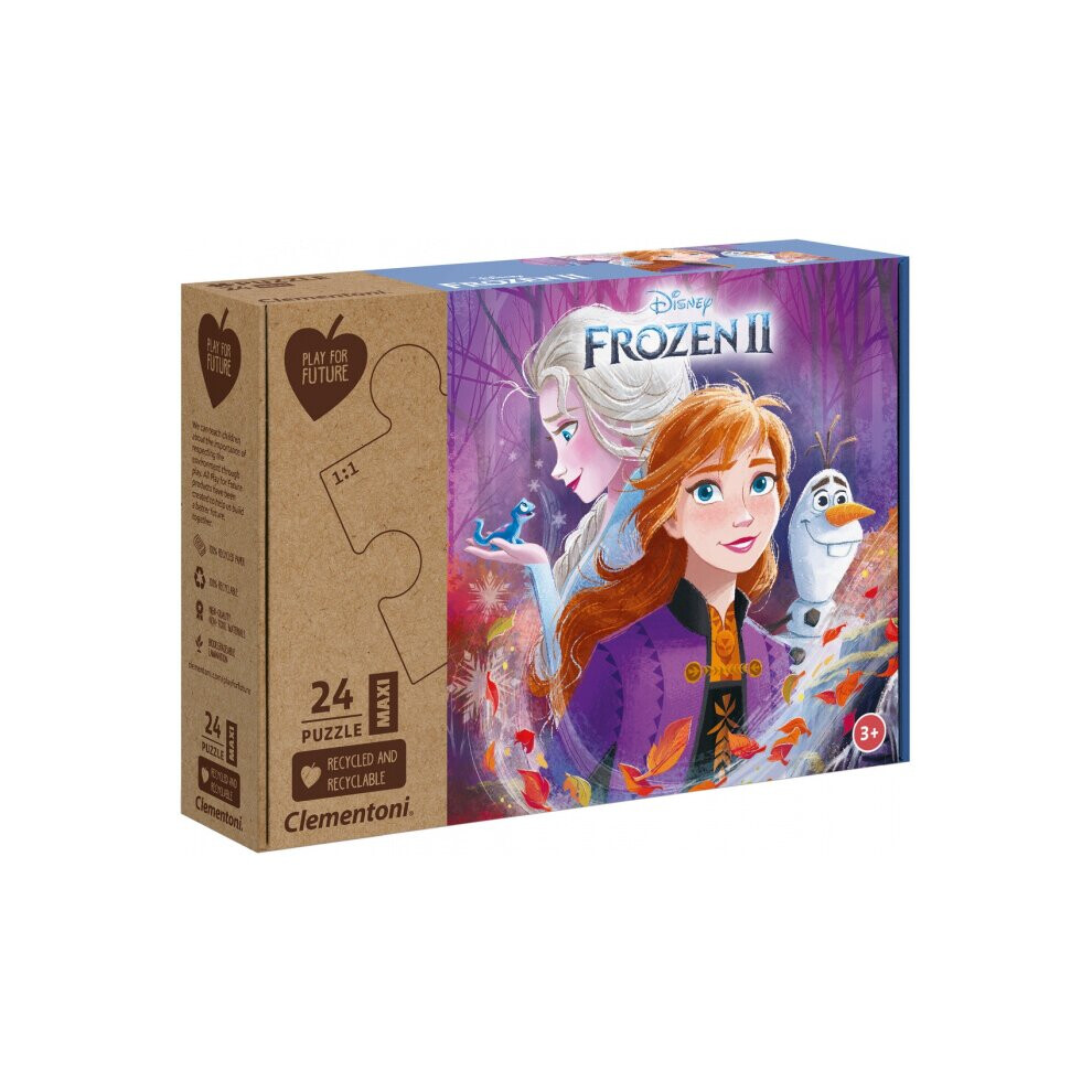 jigsaw puzzle Frozen II junior cardboard 24 pieces