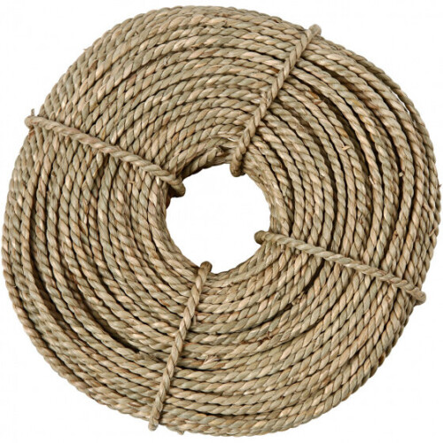 Corda natural torçada - 3 mm - 110 m - Branco 1