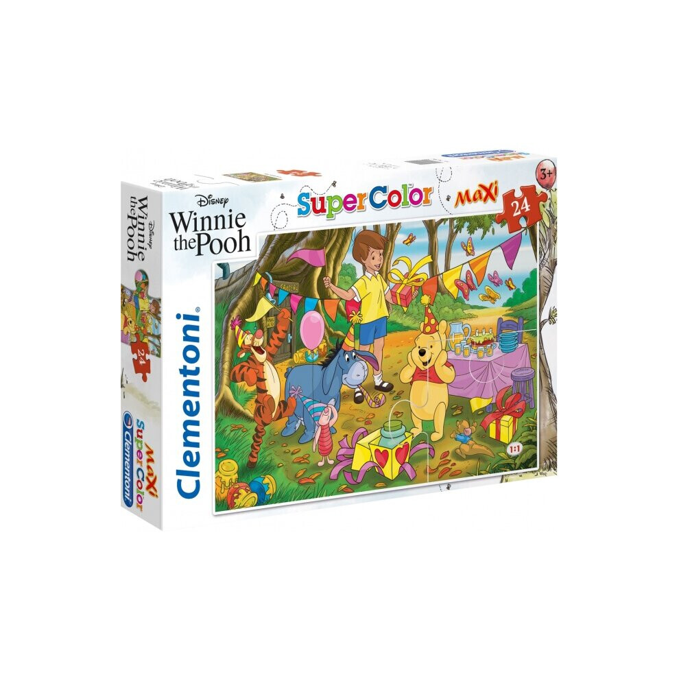 New Clementoni Jigsaw Puzzle Maxi Winnie De Poeh24 Pieces