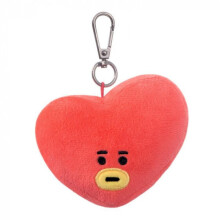 key ring Linefriends BT21Tata 9 cm plush red - Plush Soft Toy
