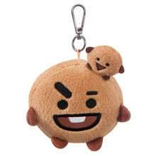 key ring Linefriends BT21Shooky 8 cm plush brown