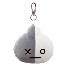 key ring Linefriends BT2111,5 cm plush grey/white - Plush Soft Toy