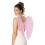 Pale pink wings 50 x 50 cm adults 1