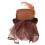 Boland Specspunk Brown Hat - 30 cm Polyester, Unisex Carnival Fancy Dress Accessory 3