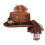 Boland Specspunk Brown Hat - 30 cm Polyester, Unisex Carnival Fancy Dress Accessory 5