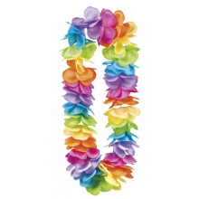 Hawaiian wreath Rainbow deluxe XL 50 cm