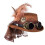 Boland Specspunk Brown Hat - 30 cm Polyester, Unisex Carnival Fancy Dress Accessory 1