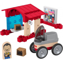 construction kit Wonder MakersGarage wood 15-piece