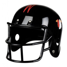 american Football helmet black