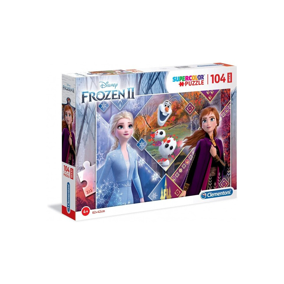 New Clementoni Jigsaw Puzzle Disney Frozen 2 Autumn 104 Pieces