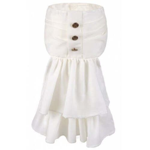 bef Steampunk men's polyester white one-size