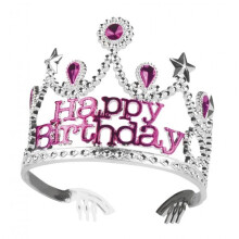 Happy Birthday Crown for Girls