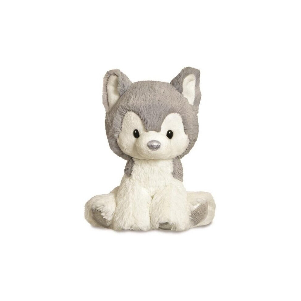 Aurora World Soft Toy Glitzy Tots Husky 20 Cm Plush White/Grey