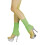 women's leg warmers 32 cm neon green 1