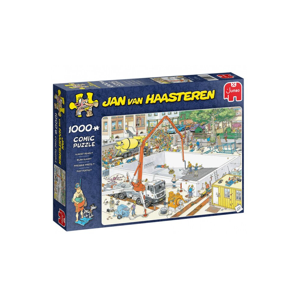Jan Van Haasteren Jigsaw Puzzle Bijna Klaar 1000 Pieces