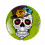 buttons D??a de los Muertos 3 cm steel 4 pieces 3