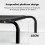 (M: 106x62x15cm) Metal Frame Dog Cot Elevated Pet Bed 3