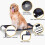 (S: 75x47x15cm) Metal Frame Dog Cot Elevated Pet Bed 8