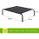 (M: 106x62x15cm) Metal Frame Dog Cot Elevated Pet Bed 2