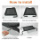 (L: 114x76x15cm) Metal Frame Dog Cot Elevated Pet Bed 8