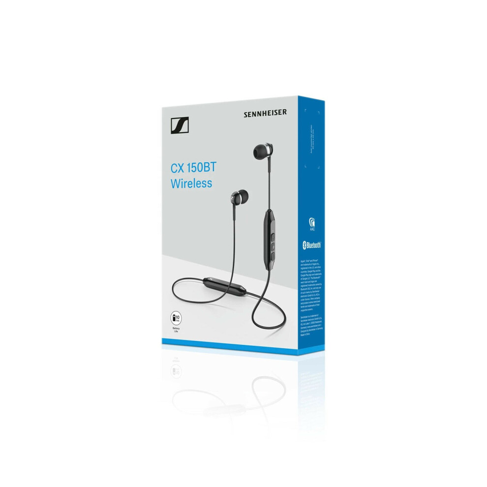 Sennheiser CX 150BT Black Bluetooth Earphones 