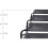 (L: 114x76x15cm) Metal Frame Dog Cot Elevated Pet Bed 5