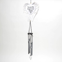 Celebrations Thought Of You Friend Windchime Wings Memorial Ornament