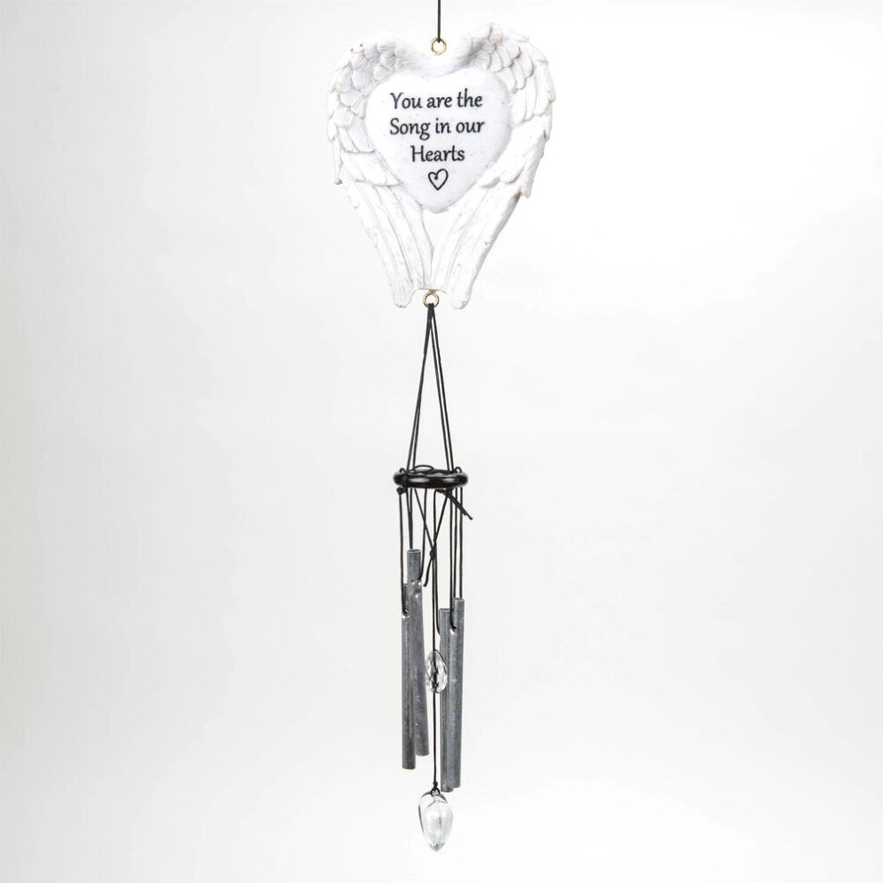 Celebrations Thought Of You Friend Windchime Wings Memorial Ornament