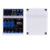 (US Plug) 4-Channel Audio Mixer Mixing Console LED Screen 5