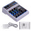 (AU Plug) 4-Channel Audio Mixer Mixing Console LED Screen 4