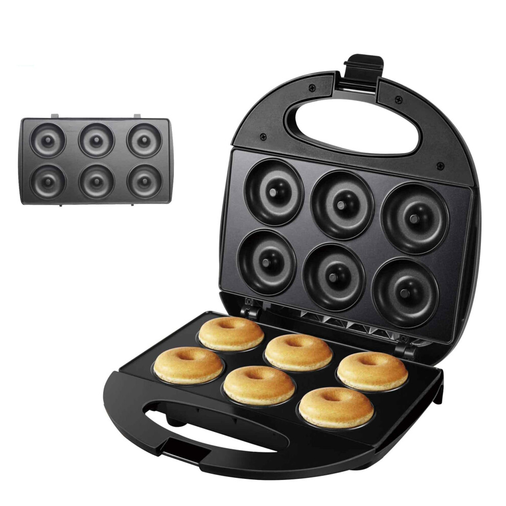 (EU Plug, Donut Machine) 750W Electric Waffles and Sandwich Maker Machine