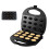 (EU Plug, Nut Cake Machine) 750W Electric Waffles and Sandwich Maker Machine 1