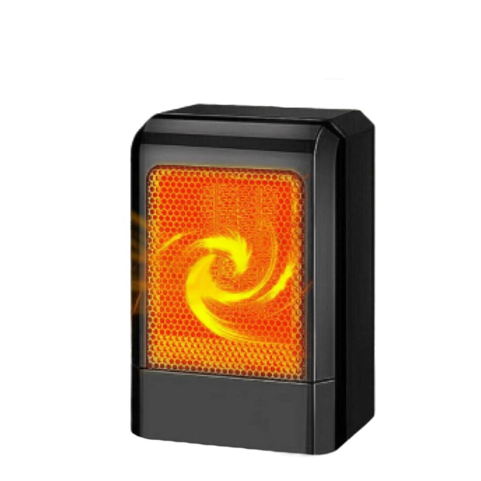 (EU plug) 500W Portable Ceramic Electric Fan Heater