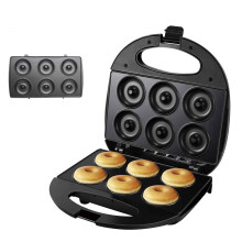 (UK plug, Donut Machine) 750W Electric Waffles and Sandwich Maker Machine