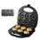 (EU Plug, Donut Machine) 750W Electric Waffles and Sandwich Maker Machine 11