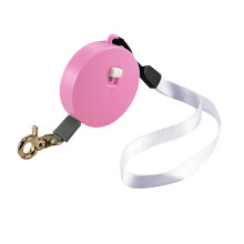(Pink1) 6.56ft Retractable Dog Leash Anti-Slip Handle Extendable for Small and Medium Pets Walking