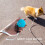 (Blue1) 6.56ft Retractable Dog Leash Anti-Slip Handle Extendable for Small and Medium Pets Walking 20